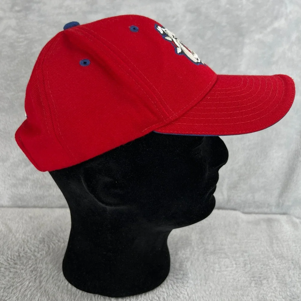 Zephyr Fresno State Bulldogs Hat Red NCAA College Football Baseball Strapback